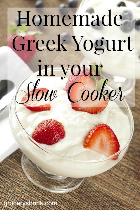 Homemade Greek Yogurt