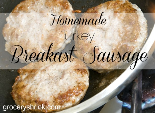 Homemade Turkey Breakfast Sausage