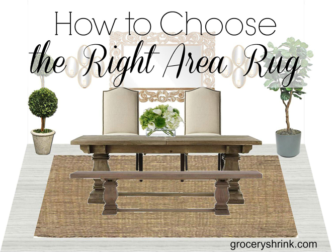 How to choose the right area rug
