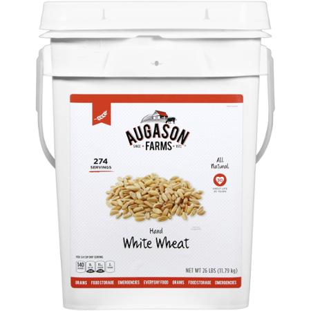 bucket of wheat