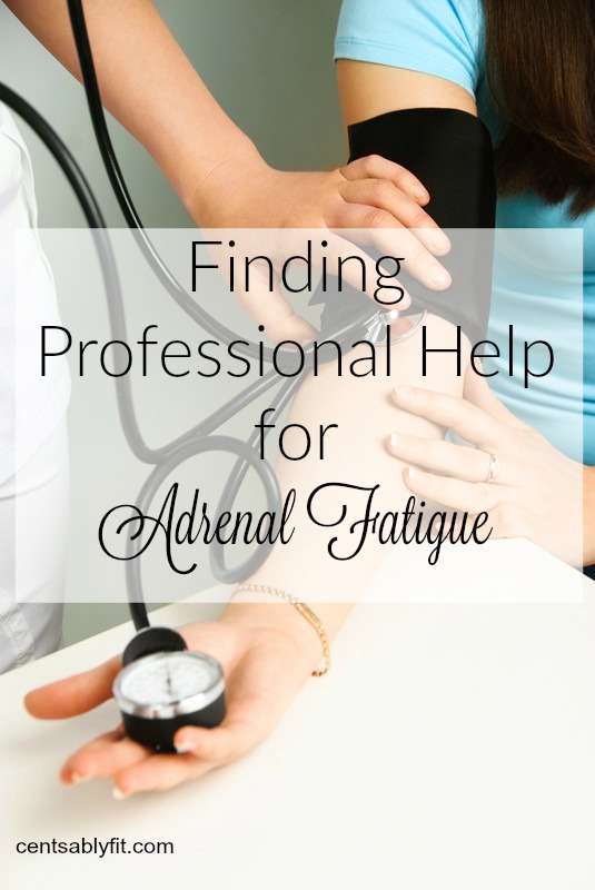 finding professional help for adrenal fatigue