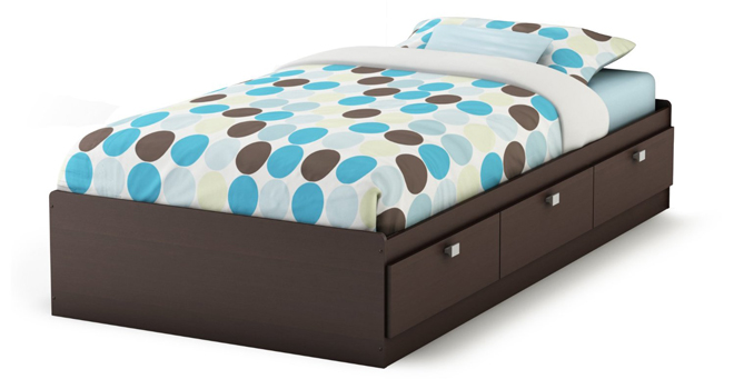 southshores twin mates bed