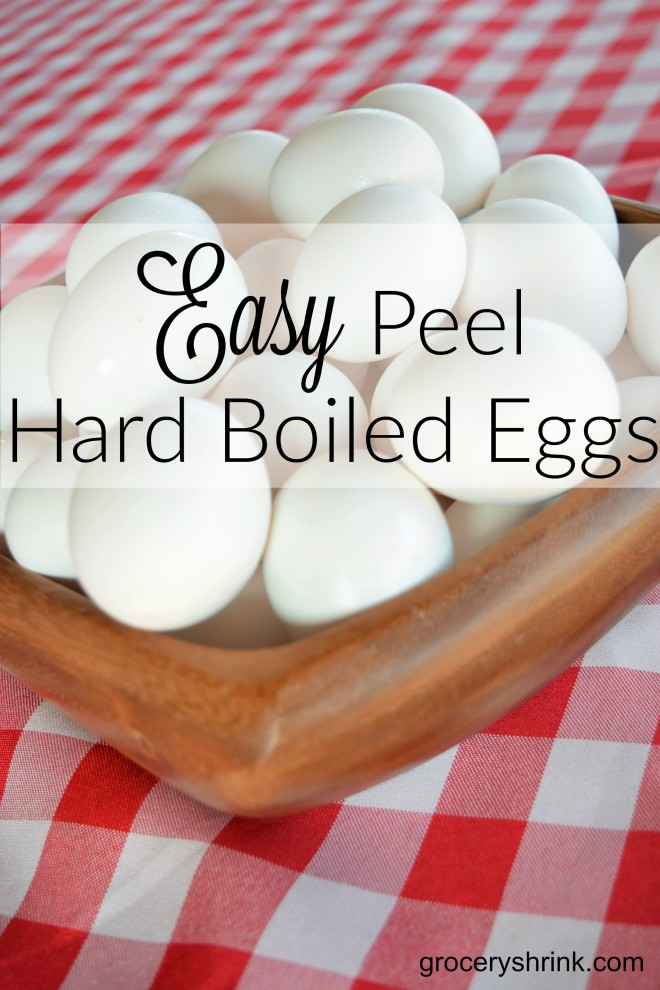 Easy Peel Hard Boiled Eggs