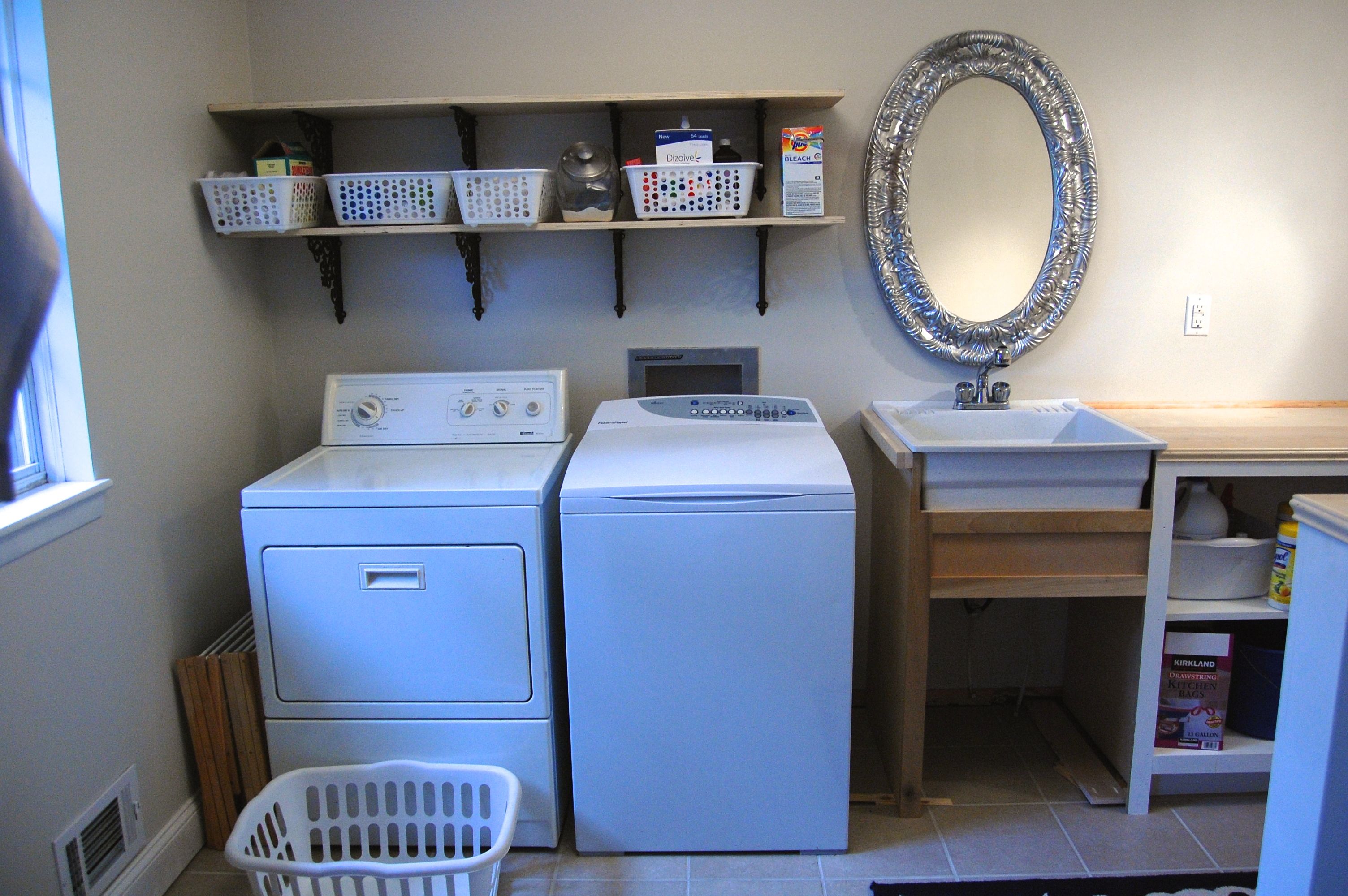 laundry area