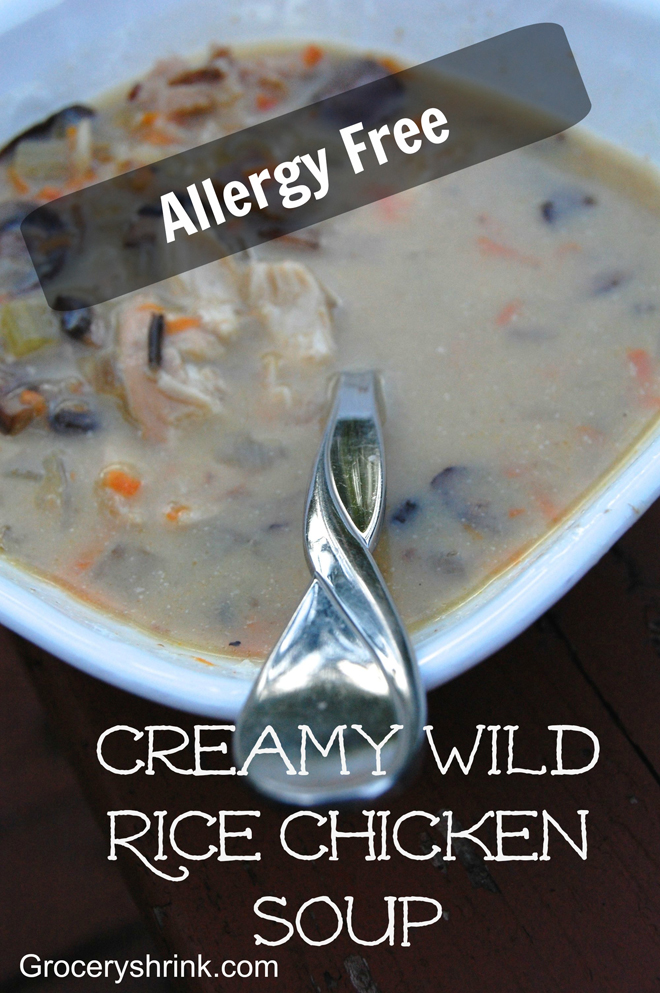 Creamy Wild Rice Chicken Soup