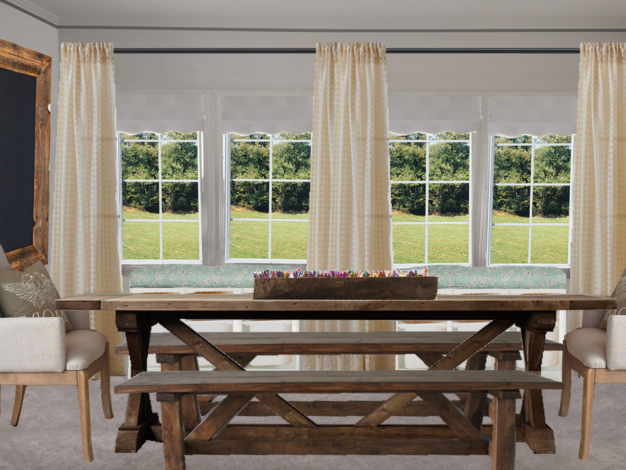 Sunroom School Room_after