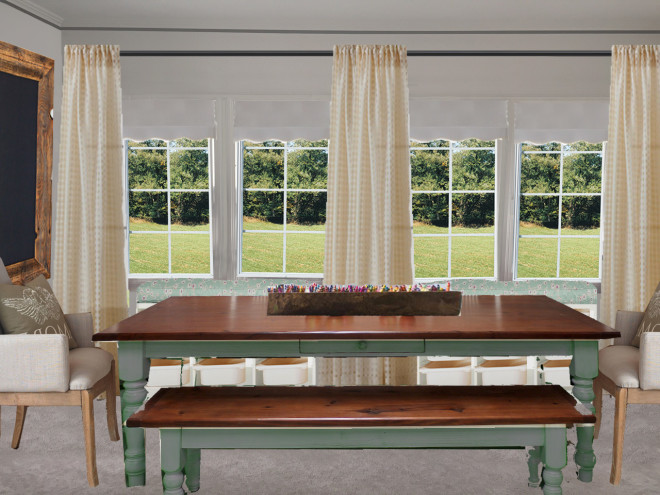 Sunroom School Room_green