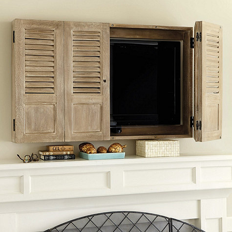 shutter tv cabinet