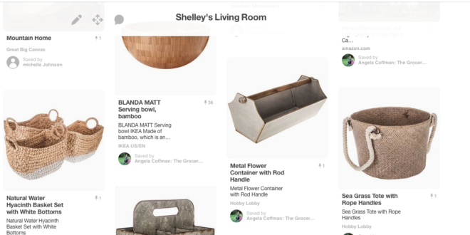 Shelley's living room private Pinterest